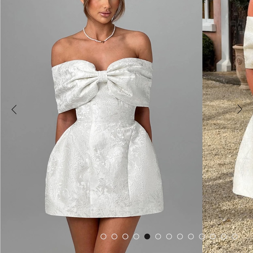 Babyboo RAQUEL MINI DRESS - IVORY